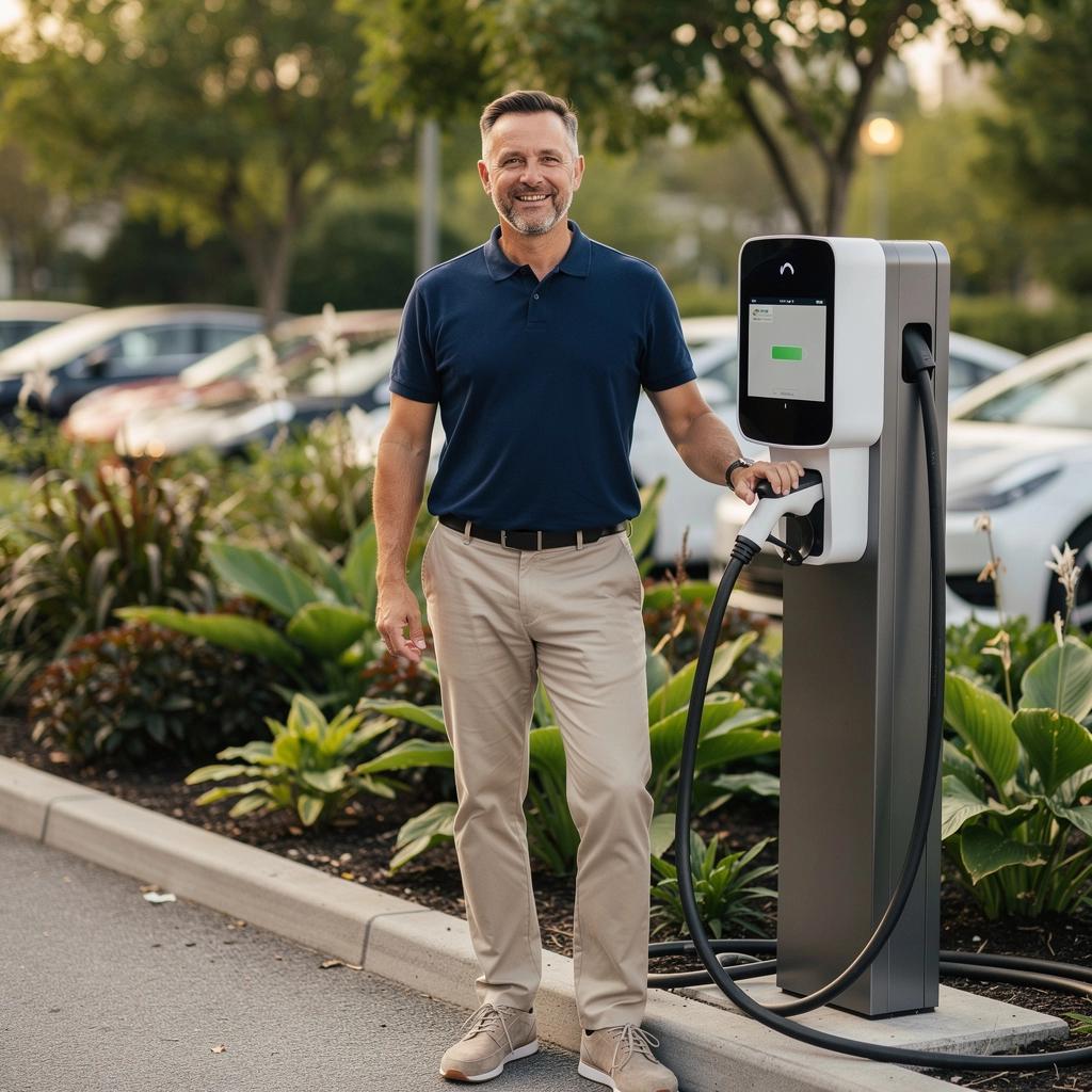 Lukas Schmidt - Projektleiter EV-Ladestationen